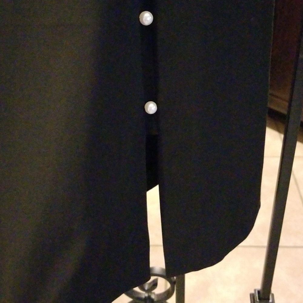 🆕 Calvin Klein Pearl Detail A-Line Dress - Picture 7 of 10